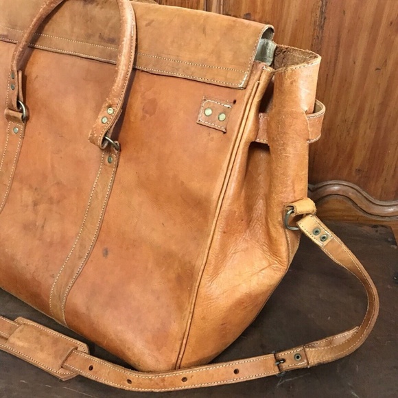 VTG U.S Mail Bag Money Duffle Bag Railroad Overnight Crossbody Bag 1955 RARE!! - Picture 3 of 8